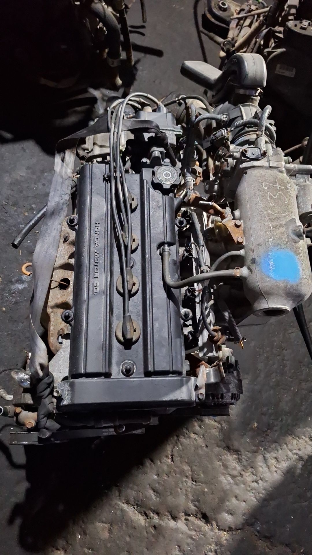 Двигатель и коробка Автомат Хонда ЦР-В CR-V объем 2.0 B20B