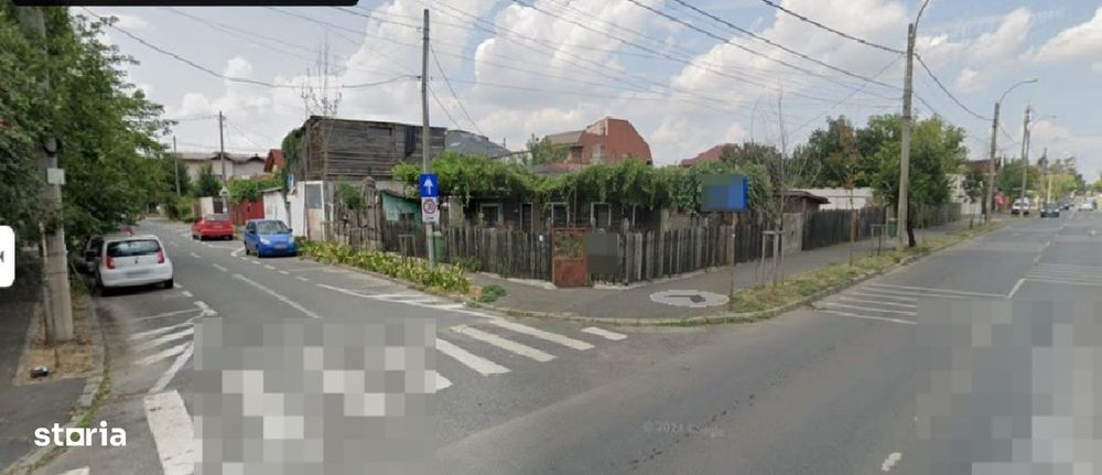 Teren 255,26 mp cu casă demolabilă + utilităţi – zonă accesibilă