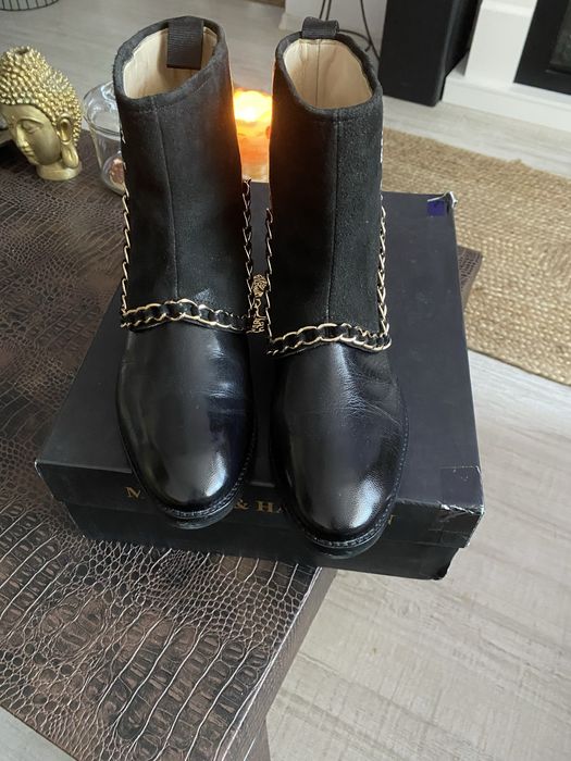 Botine piele naturala Melvin Hamilton