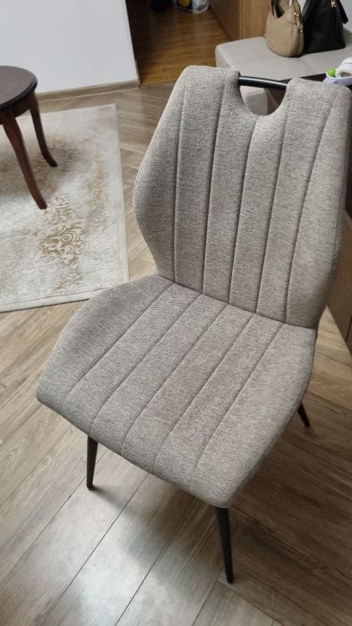 Set de 2 scaune tapitate