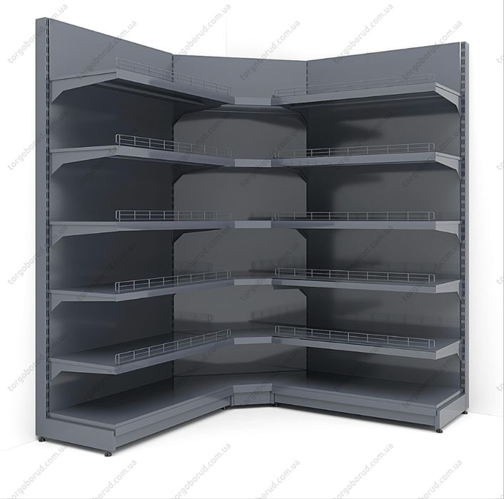 Oziq Ovqat Marketlar Uchun Temir Stellaj Temir Polkalar Vitrina