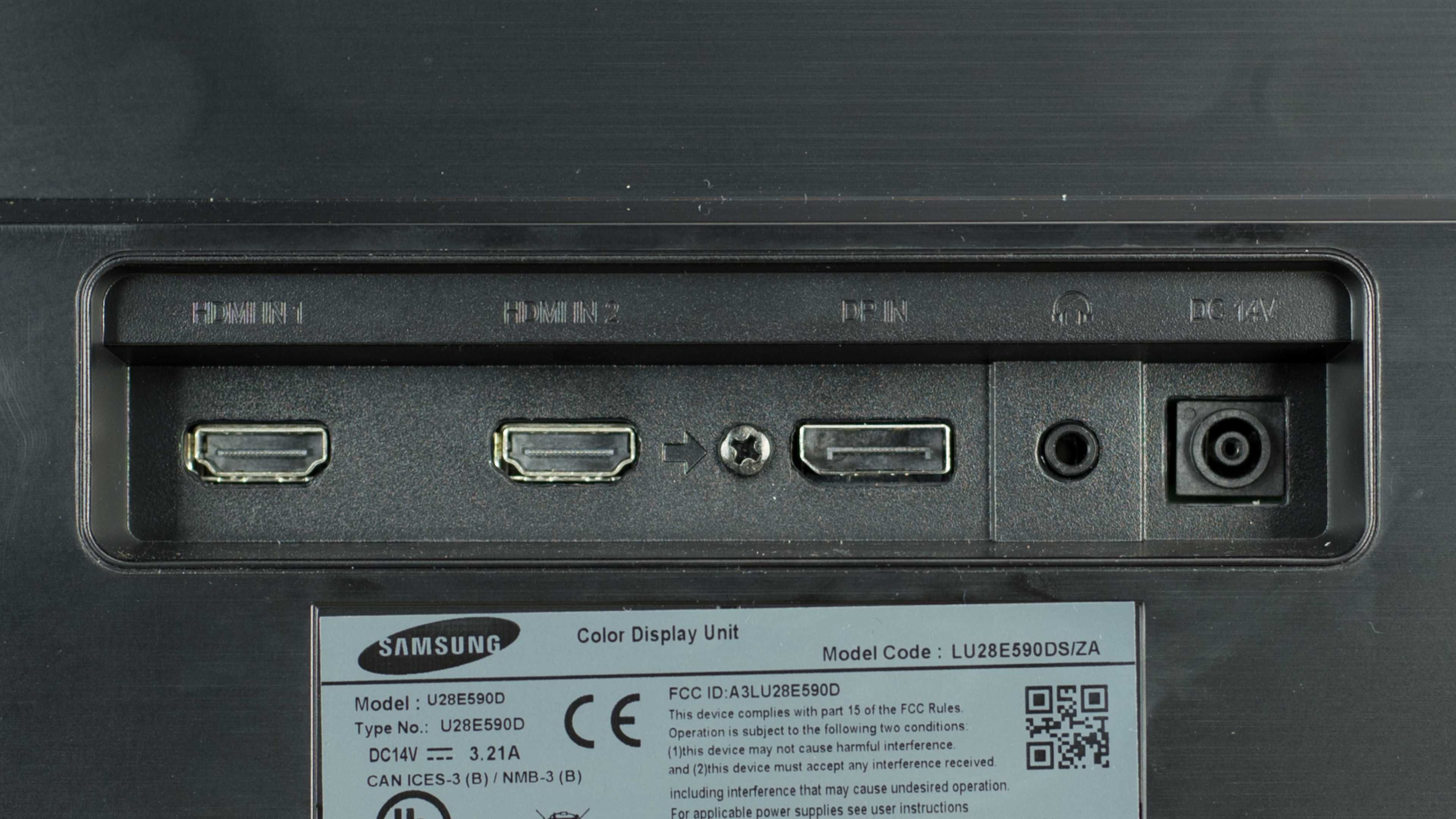 Монитор Samsung 28" WLED 4К 3840x2160 HDMI DisplayPort (манитор)