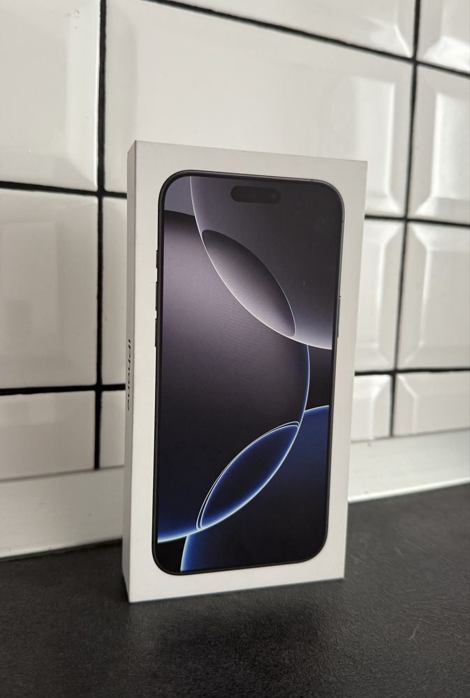 iPhone 16 Pro Max 256GB Black Titanium NOU NEACTIVAT