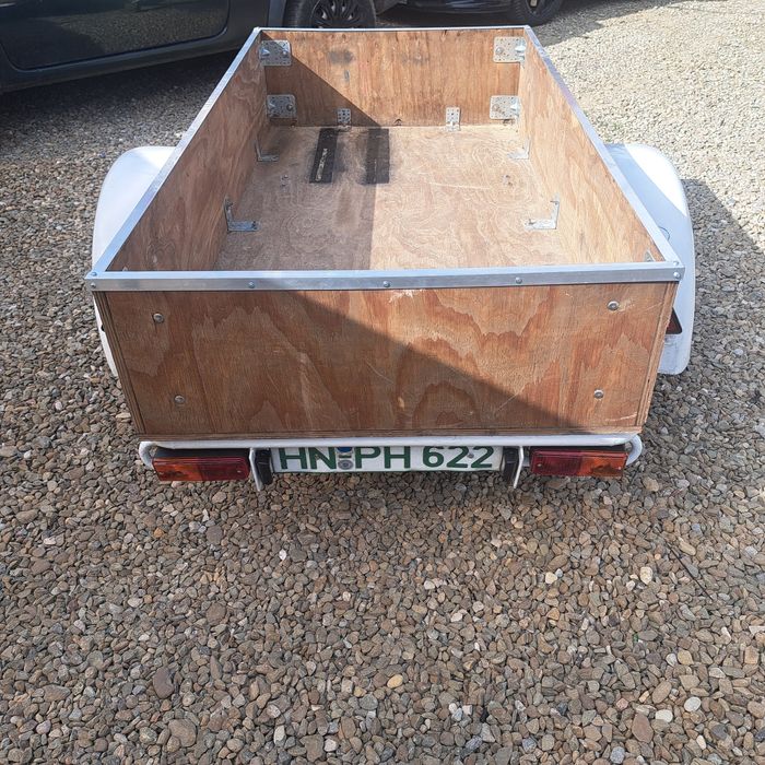 Remorca solida din Germania de 500 kg an 1994  dimesiuni 1,9/1,05 m