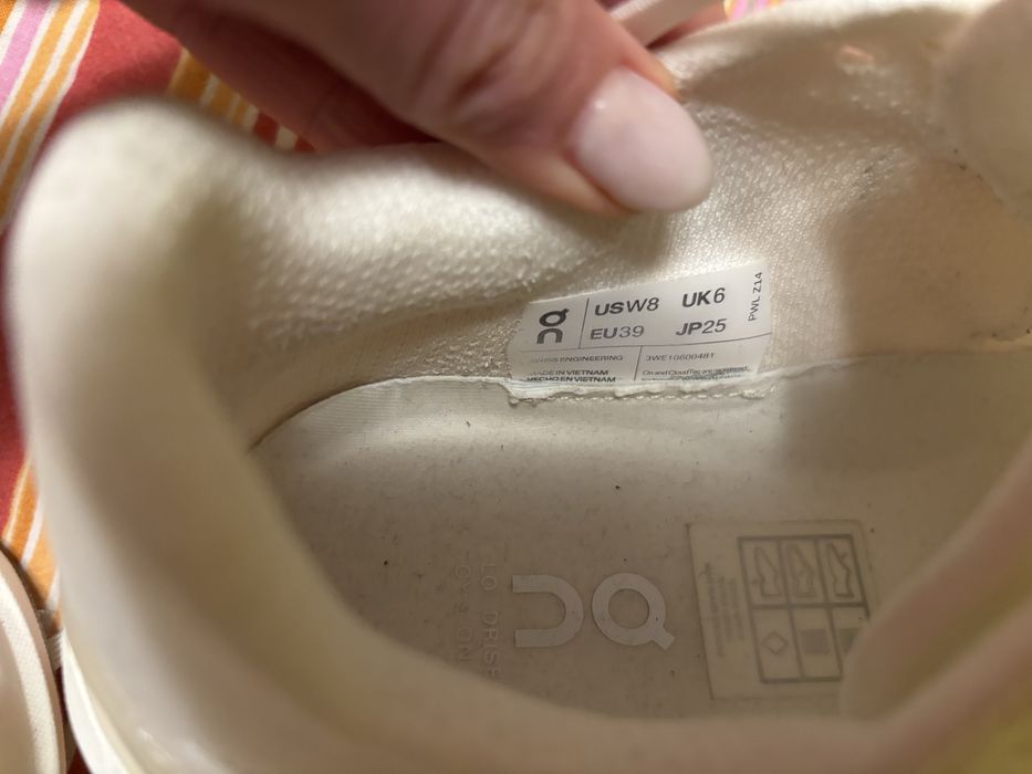 Маратонки on cloud 39 номер