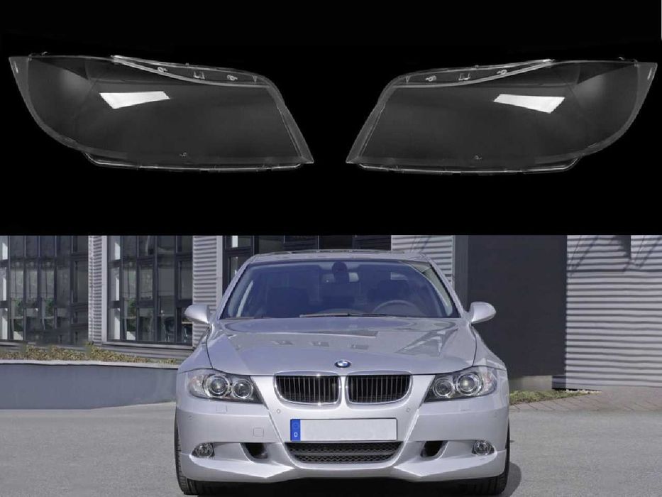 Стъкла за фарове на BMW 3 E90 Pre-Face-за фар с Xenon (2005-2008)