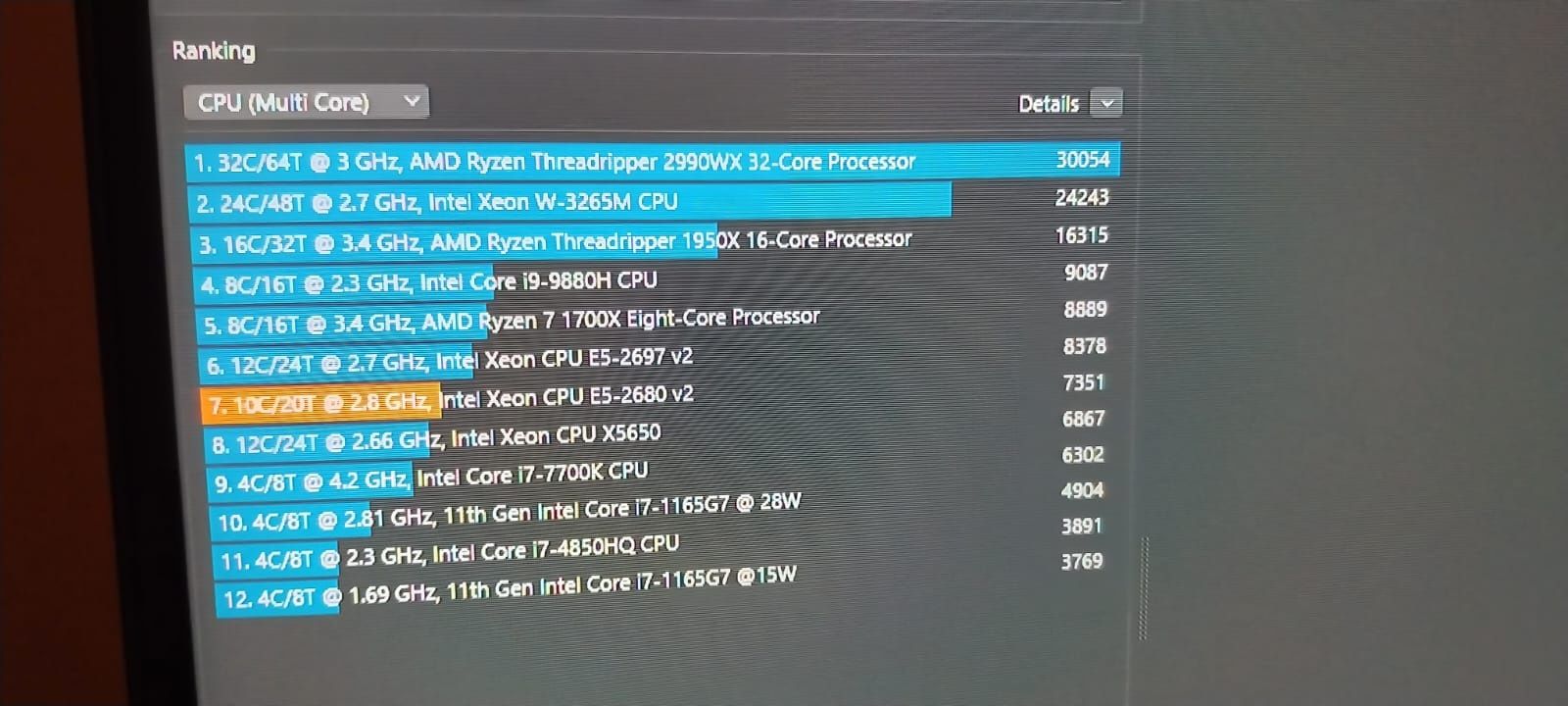 PC gaming Intel Xeon 2680 - 10 cores ~ Ryzen 7, Intel 8700k