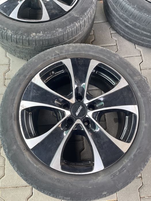 Jante alutech R18. 245 50  anvelope de vara