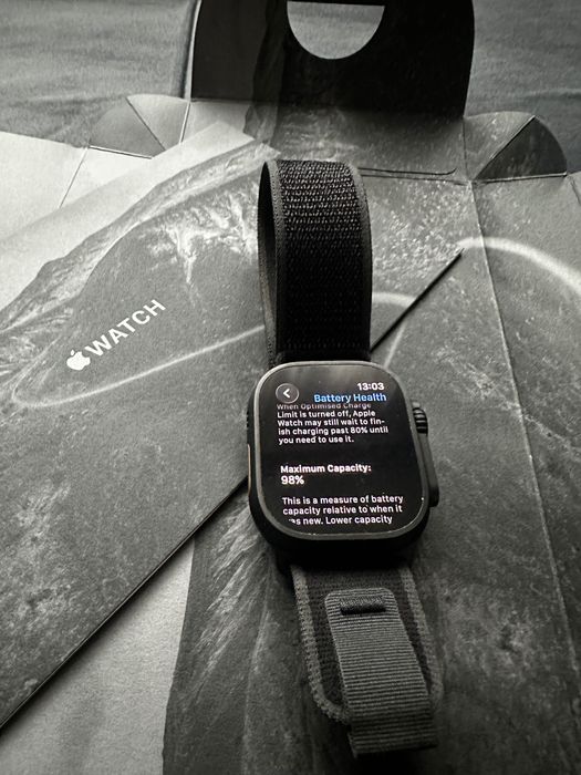 Apple Watch Ultra 2 Black Titanium