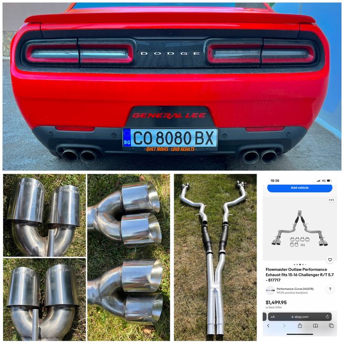 Dodge Challenger 5.7 Hemi / Flowmaster / General Lee