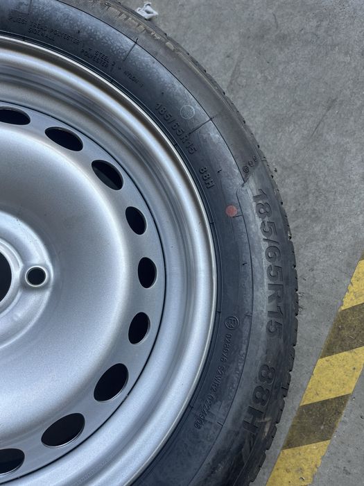 Roata Dacia Renault Rezerva janta 4x100 anvelopa 185 65 R15