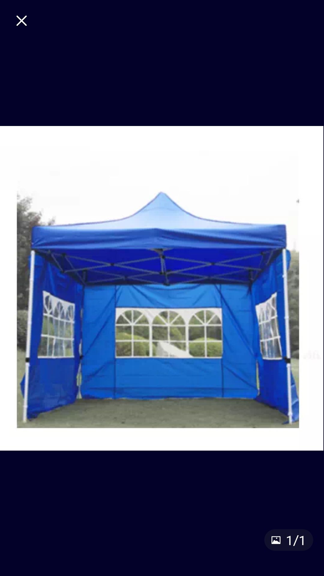 Cort pavilion pliabil gradina camping 3m x 3m Verde Alb Albastru Rosu