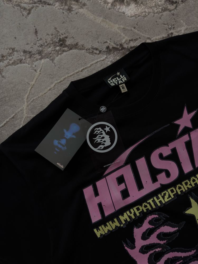 Tricou Hellstar Pixel Negru Marimea L