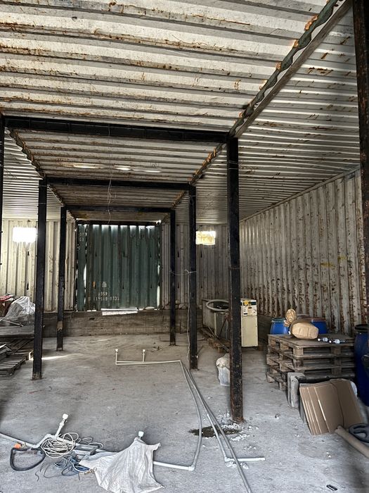 Склад/ангар и контейнер морской 40