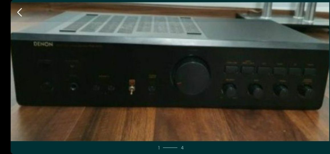 Amplificator Hires Denon cu Switch audiofili conectare Receiver si amp