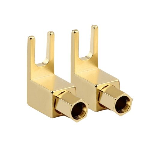 Conectori mufe Nakamichi audio cablu boxe Y furca spade conector mufa