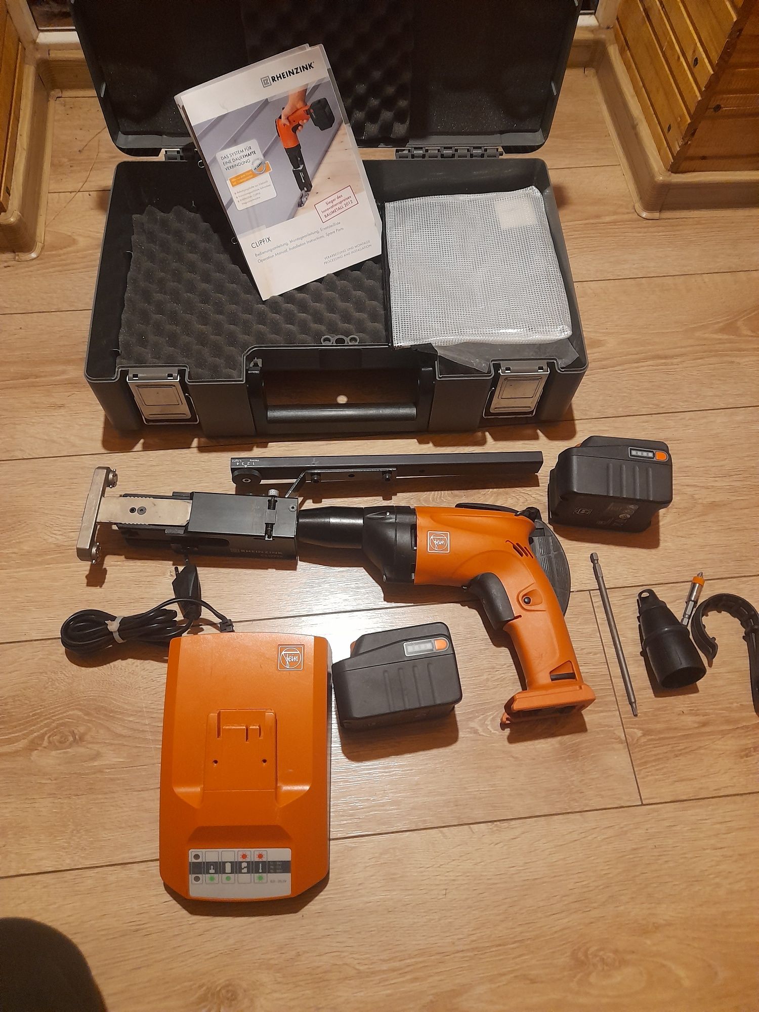 Autofiletanta cu acumulatori ( festool,hilti) Fein Rheiznic,Clipfix