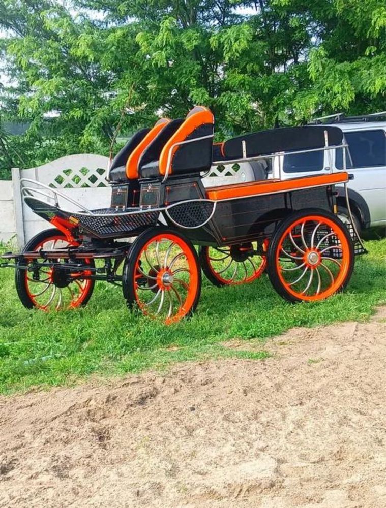 Șaretă de vânzare – model tip maraton, unicat, comandă specială