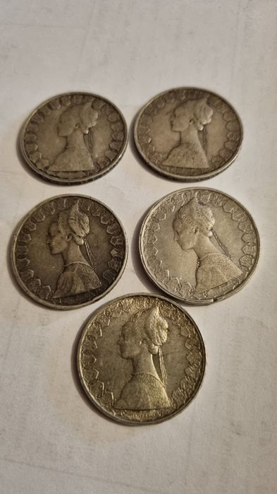 Lot monede argint Germania, Italia, Austria, Portugalia