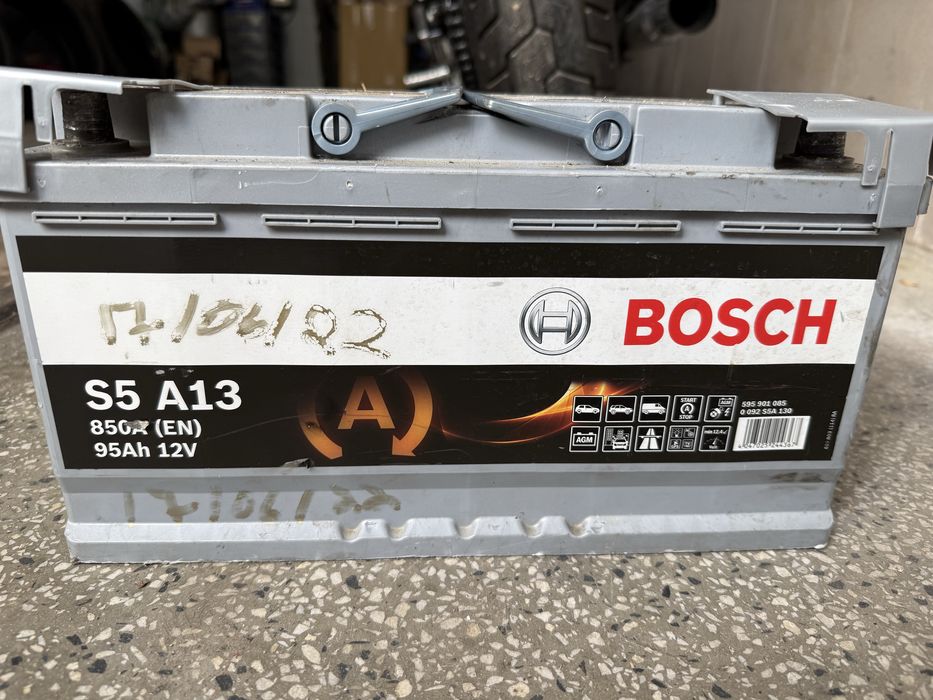 Акумулатор Bosch S5 A13  95 Ah - AGM R + 850 EN