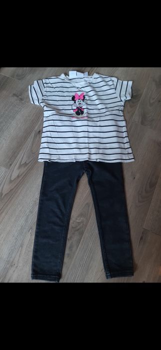 Tricou si pantalon Zara marimea 98