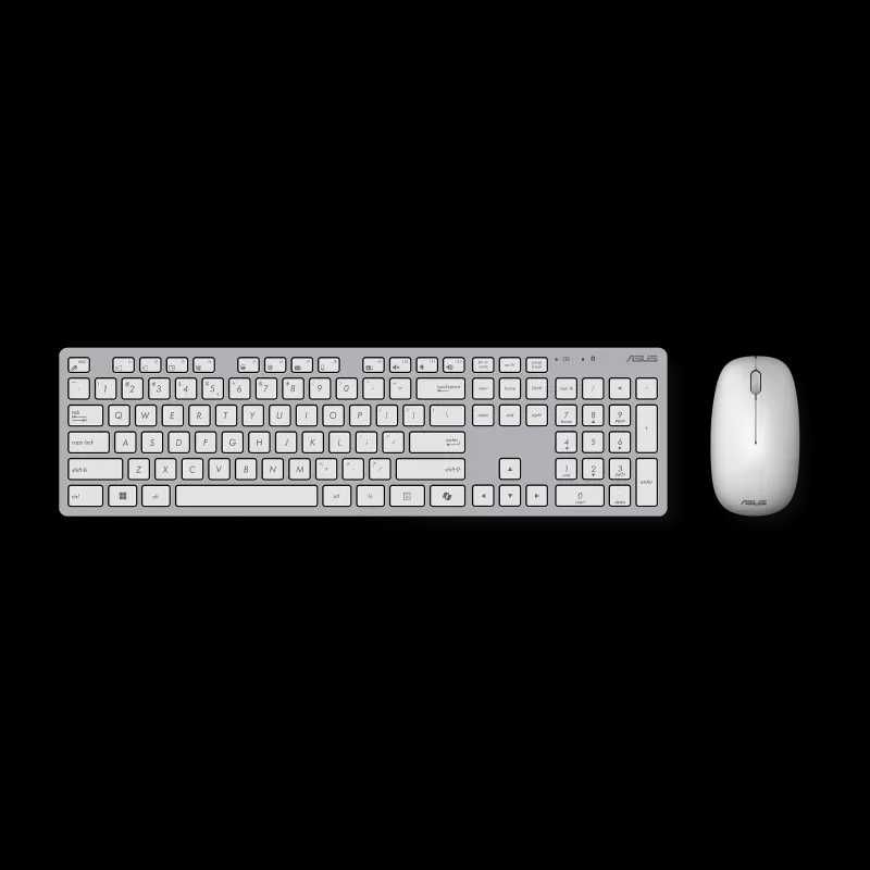 Asus W5000 wireles keyboard/mouse