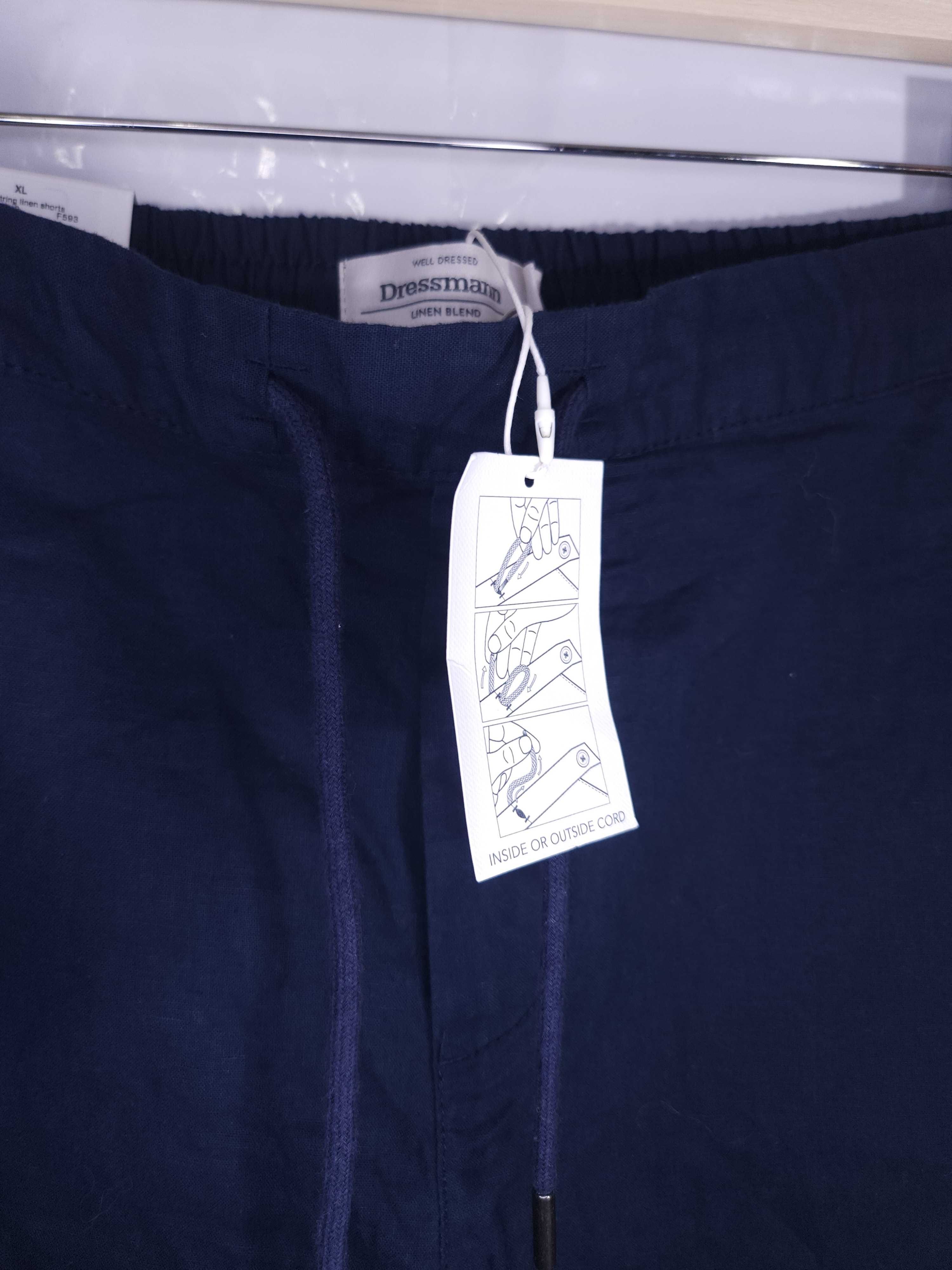Dressmann Ленени Къси/Панталони Мъжки/XL