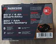 Acumulator baterie Parkside Performance Smart 20V / 4Ah NOU Sigilat