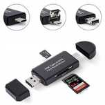 Универсален четец за карти SD, MicroSD, TF USB, USB-C, Micro USB