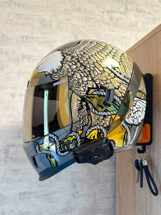 Vand suport casca moto printat 3d personalizabil