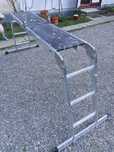 Scară articulată din aluminiu FISTAR 4x3 + platformă
