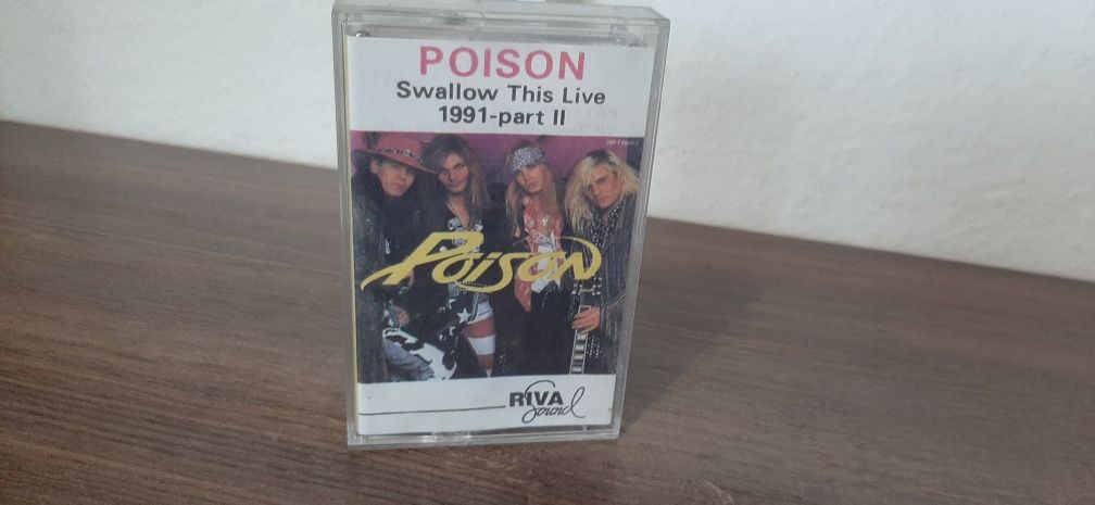 Аудио касети POISON Swallow This Live 1991-part I - POISON Swallow thi