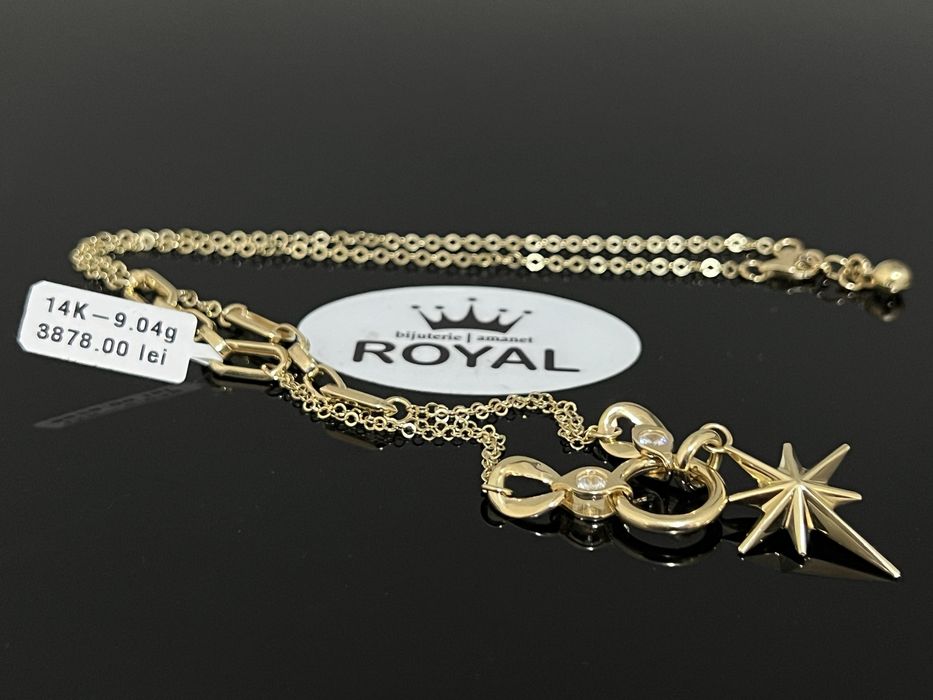 Bijuteria Royal CB : Colier damă aur 14k 585 9,04 grame