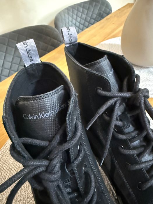 Кубинки  Calvin Klein Jeans Eva Mid Laceup Lth Boot Hiking YM0YM00842