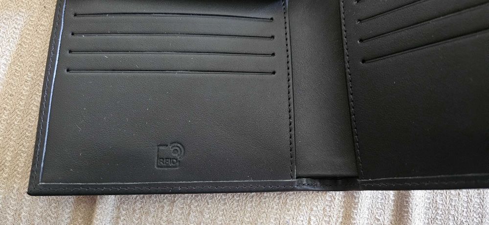 Portofel original piele Mercedes AMG