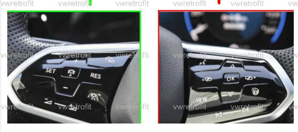 Comenzi Volan TOUCH Led VW Golf 7 8 Passat B8 Facelift MK7 MK8 Tiguan