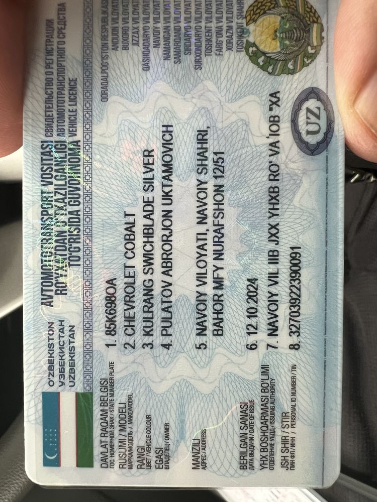 Kobalt sotiladi yangi yili 2024.