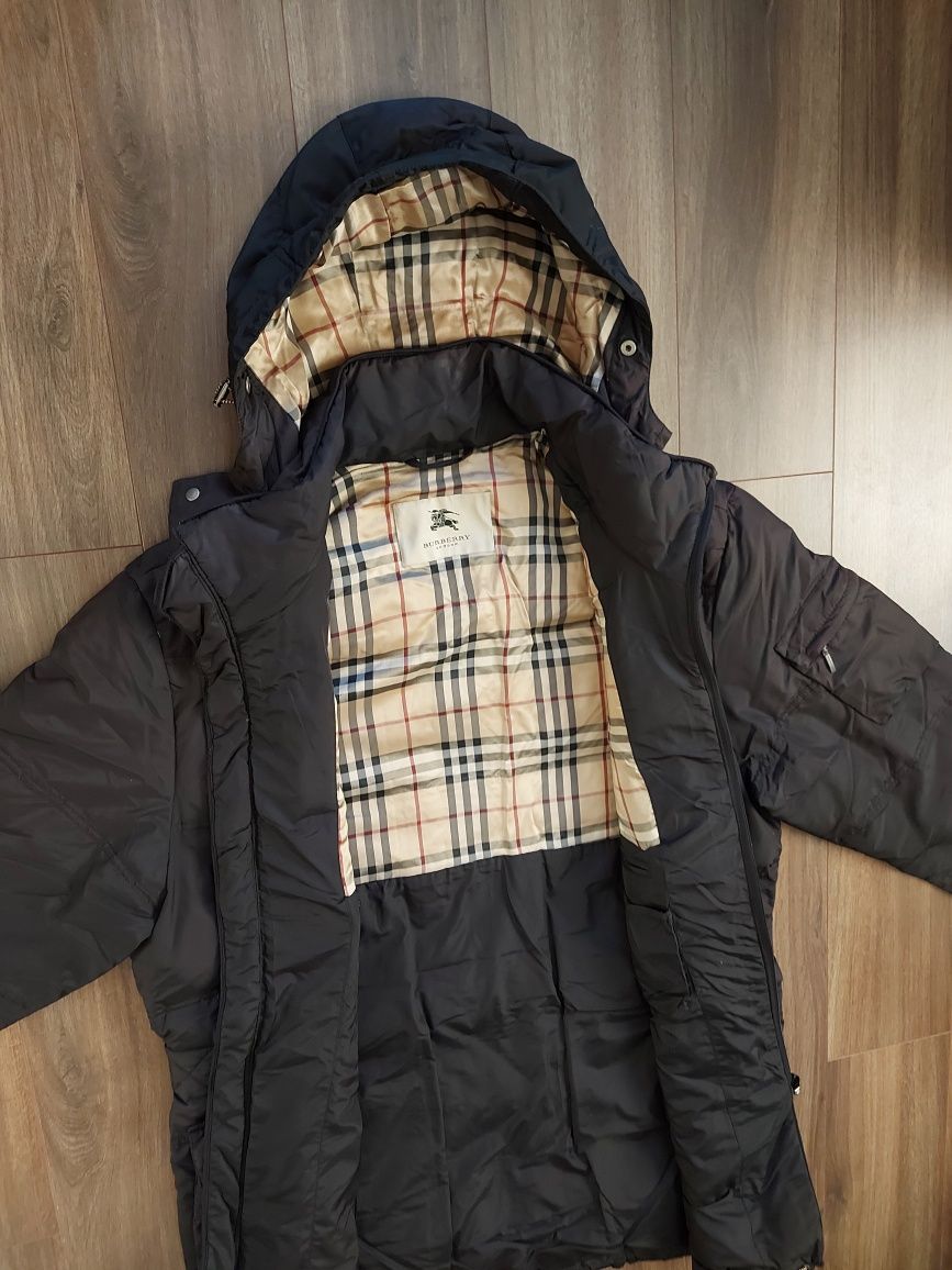 Burberry down jacket,XL/54,мъжко пухено яке 80%пух 20 пера оригинал
