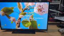 Телевизор 43инча Telefunken SMART с WI:FI -360в