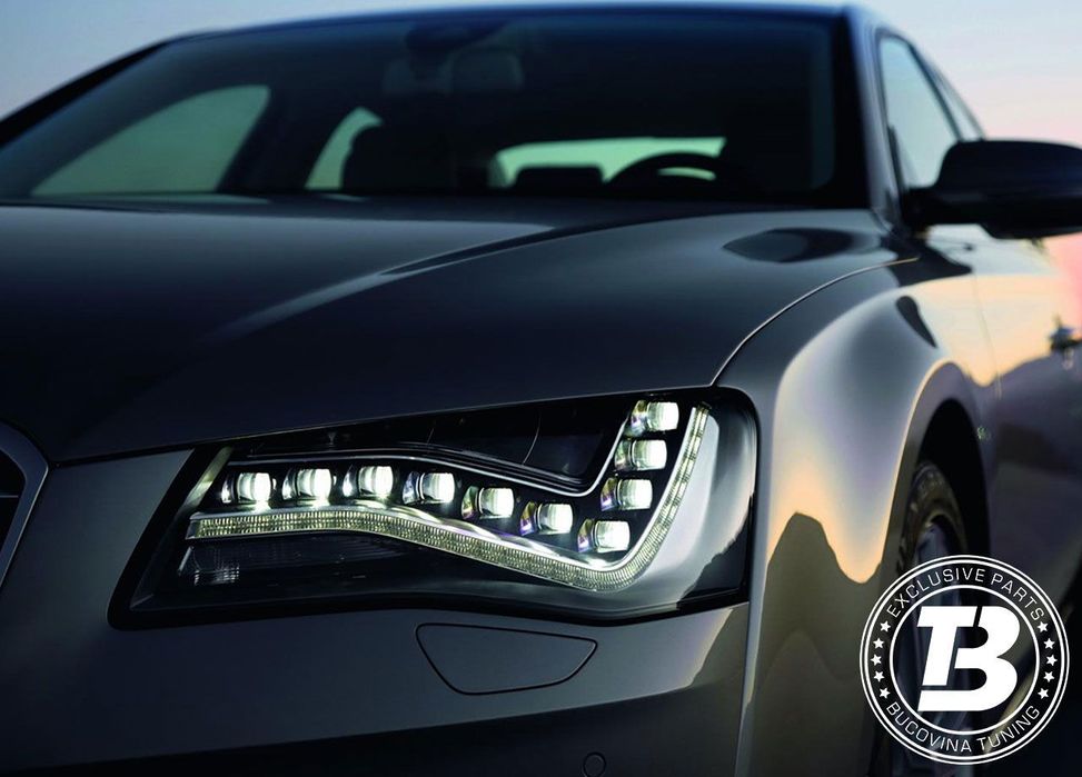 Sticle Faruri compatibile cu Audi A8 D4 Non Facelift