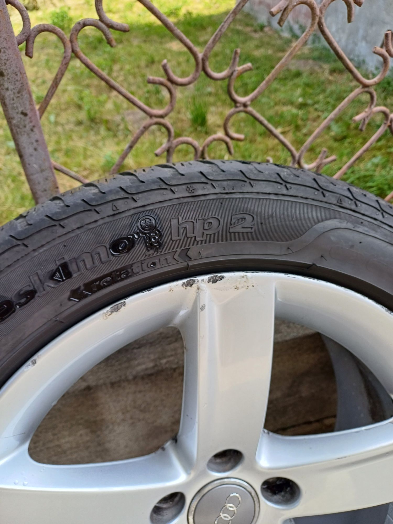 Jante r17 originale Audi - 225/50/r17 M+S