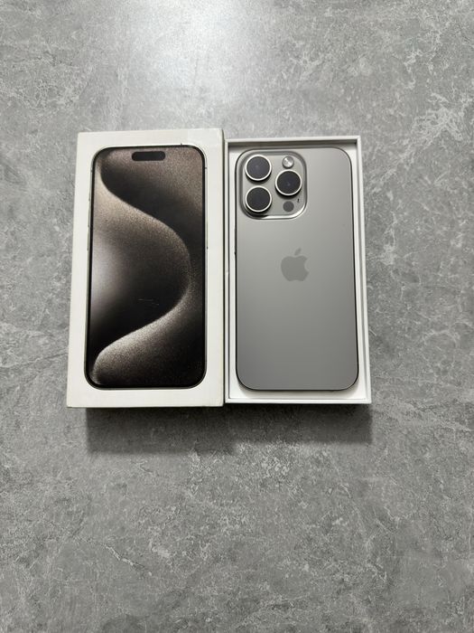 iPhone 15 Pro 128GB Natural Titanium
