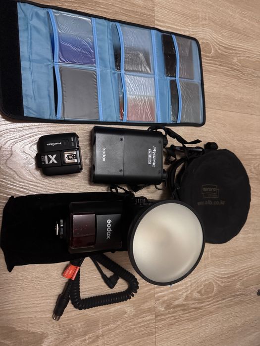 Фото вспышка Godox   360 ||AD новый  + радио синхронизатор