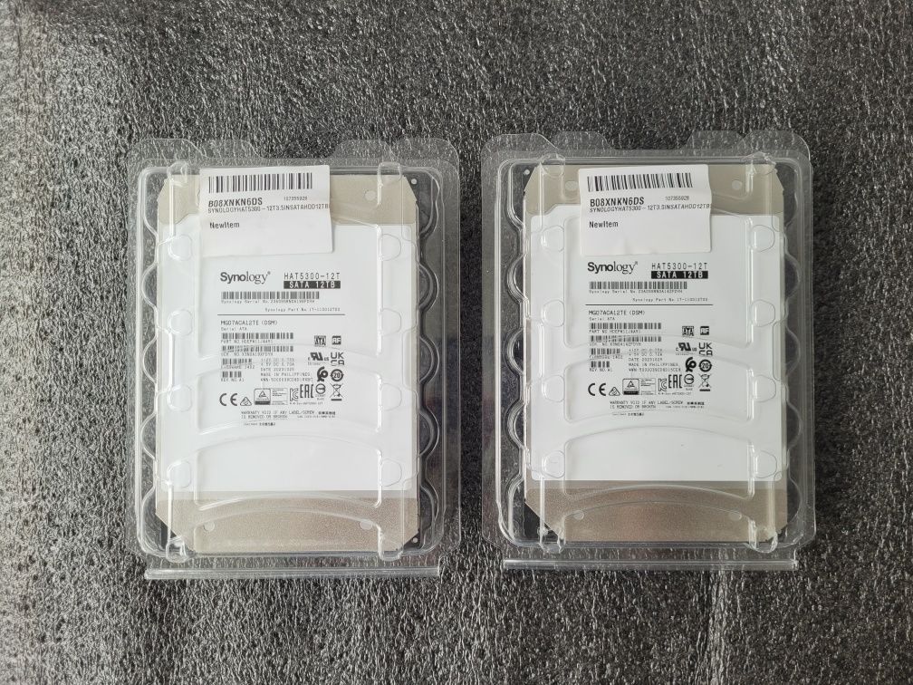 Sigilat Hard disk SATA 12TB Hdd Nas Synology HAT5300