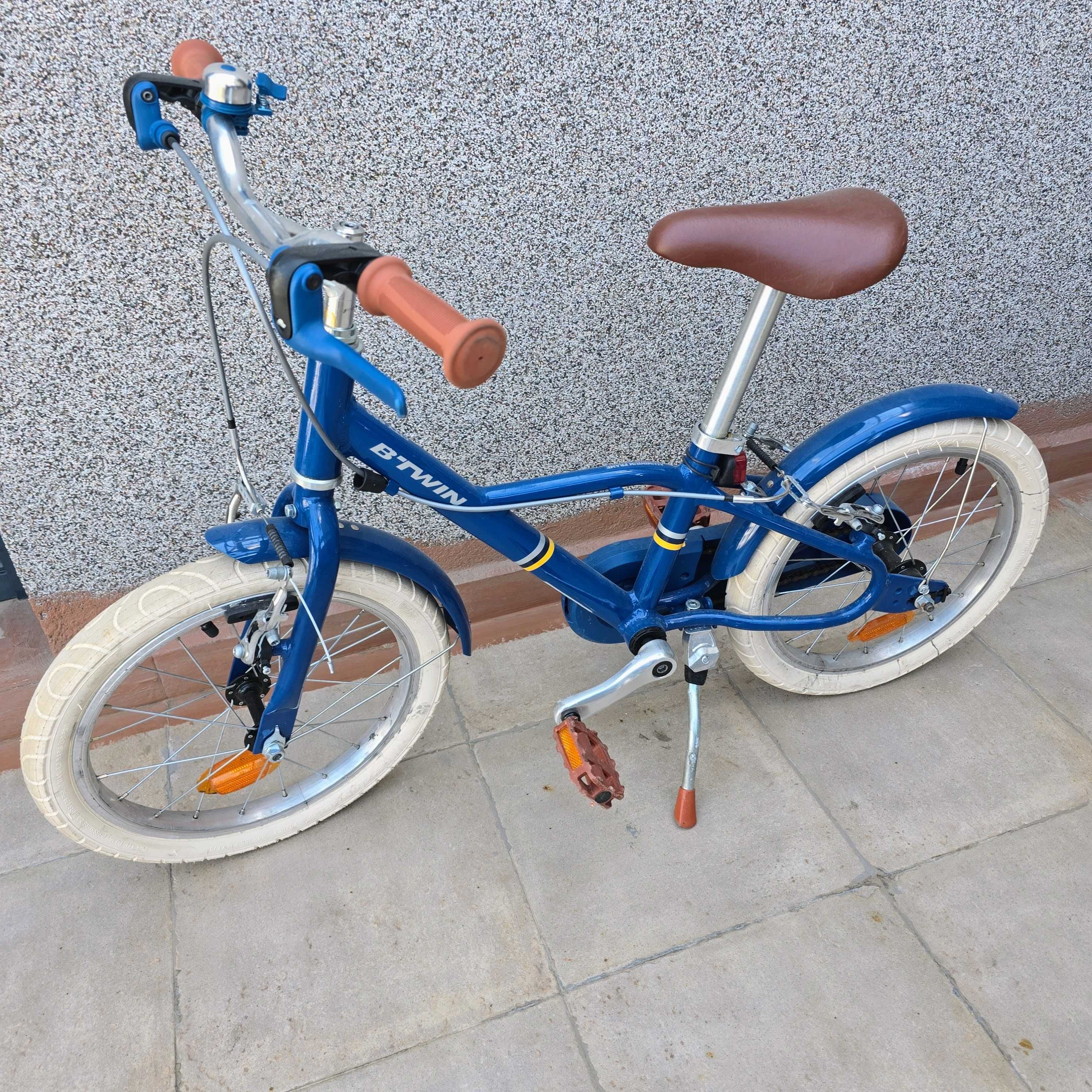 Велосипед BTWIN 4 до 6 години 16" 900 CITY BLUE
