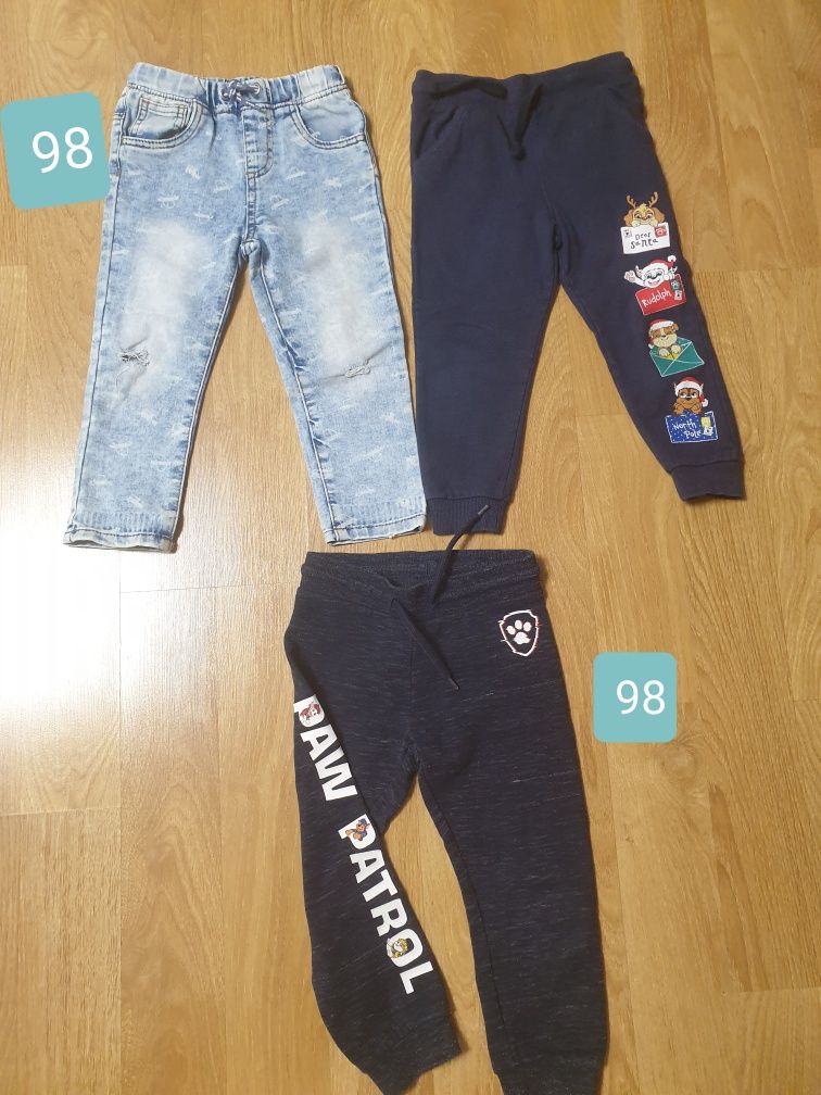 Camasi baiat 98-104 si blugi și pantaloni