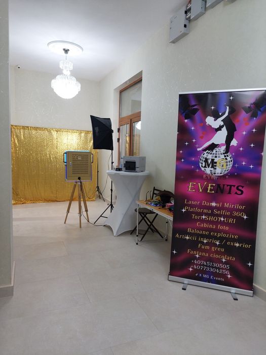 Laser/Artificii exterior/Baloane explozive/Tort shoturi/Cabina foto