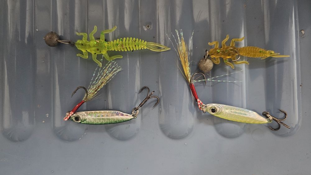 Ултралайт комплект въдица макара и примамки комплект