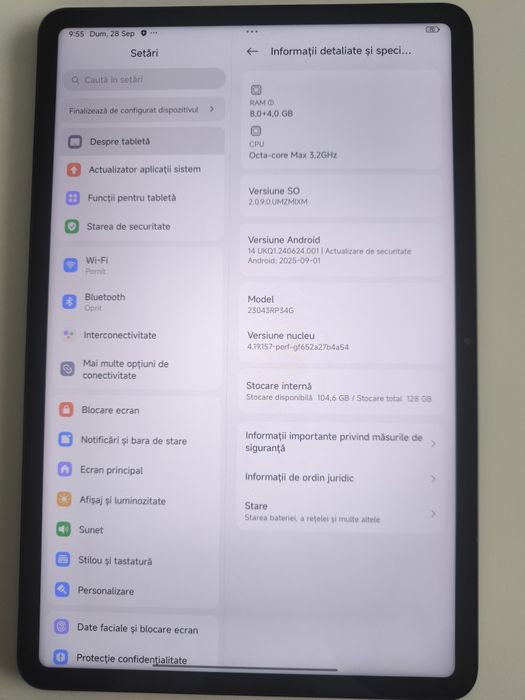 Xiaomi Pad 6 – 8GB RAM / 128GB