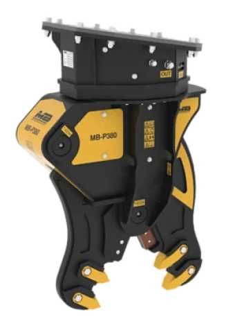 Foarfeca demolari rotativa MB Crusher MB-P380 pt excavator 3-6,5 ton